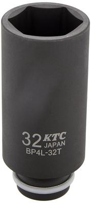 Kyoto Tool Impact Wrench Socket Thin 32mm BP4L32TP (KTC) 12.7mm (1/2-inch) (Deep Wall)