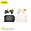 Awei Sports Bluetooth Ear-Clip Earphones with Cloud-Sensation Silicone for Long-Wear Comfort and Painless Wireless Stereo.
