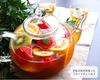 Rimtee Original Heat-Resistant Glass Teapot, Large Capacity 1500ml (Full Capacity: Approx. 1500ml, Suitable Capacity: Approx. 1200ml), Includes Tea St