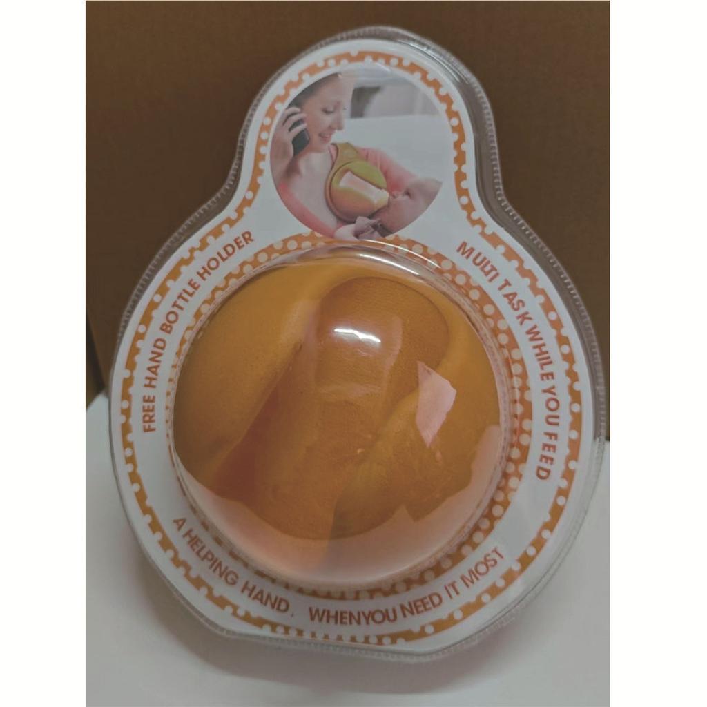 New Breastfeeding Device Free Hand Bottle Holder, Silicone Milk, Breastfeeding Artifact