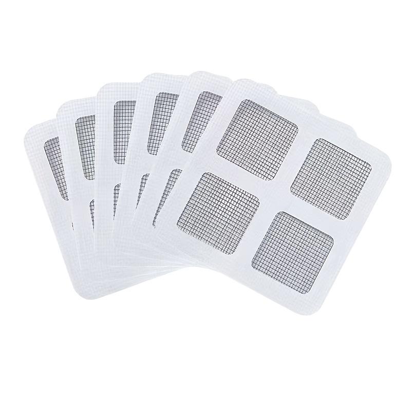 6pcs Window Screen Repair Tape - Self-Adhesive Patches To Quickly and Easily Cover Up Door and Window Holes - 3.94x3.94inch