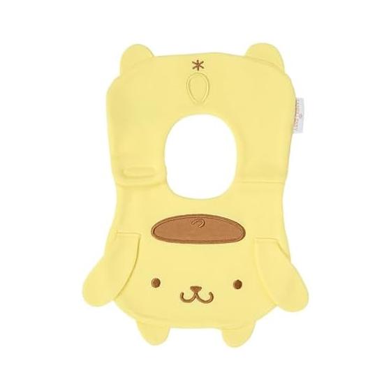 Sanrio Baby Character Shape Bib Pompompurin Baby Meal Apron Gift 100% Cotton Soft Organic Cotton Cute Baby Gift 019241