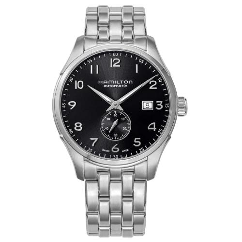 Hamilton Jazzmaster Maestro Small Second Auto Watch, Black Dial, Stainless Steel, Sapphire Crystal, Automatic, 5 ATM Water Resistance, 39.5mm, Swiss M