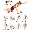 Yoga Durian Ball Massage Mat Massage Trigger Point Half Ball Fitness Balance Ball