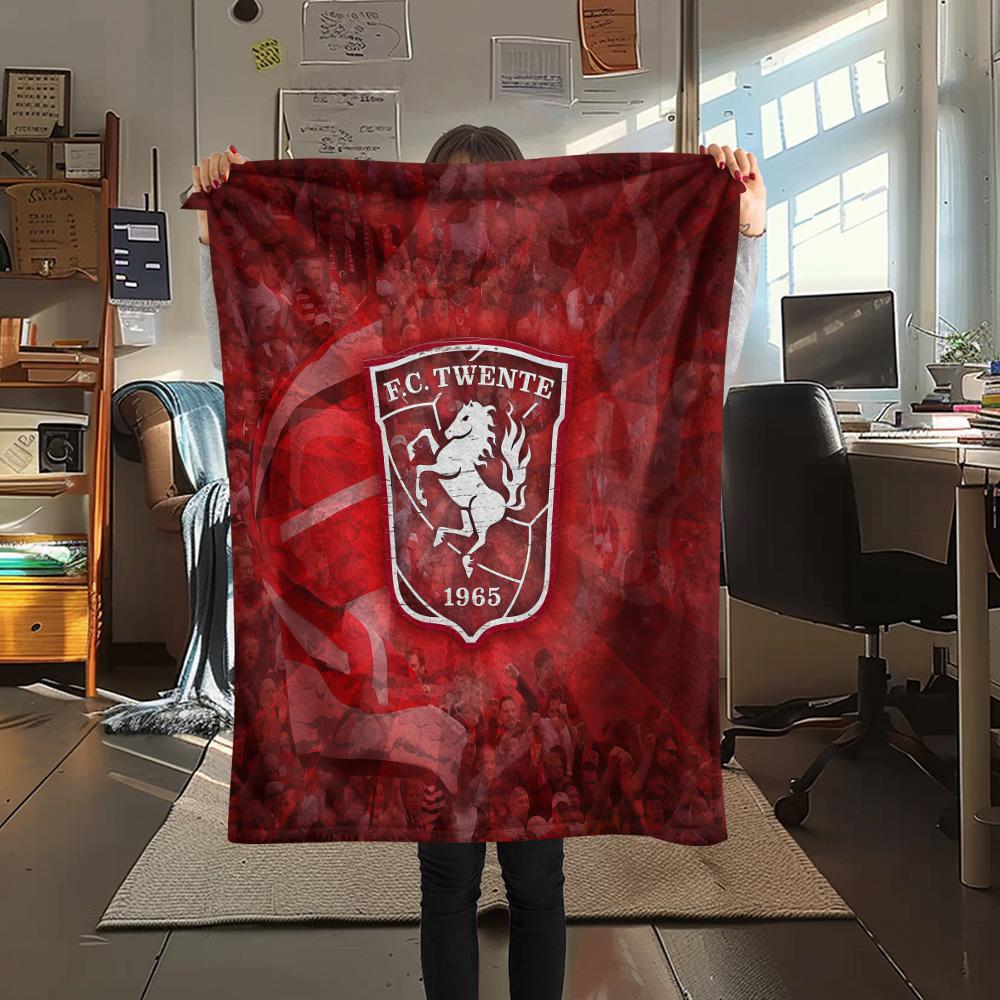 FC Twente Flanellduk, Högkvalitativ Bekväm för Alla Årstider, Heminredning, Värme och Komfort