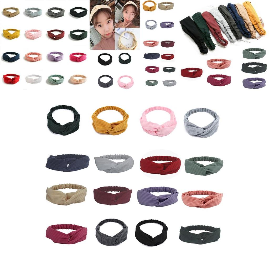 Bequeme und atmungsaktive geknotete elastische Haaraccessoires für alle Haartypen