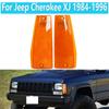 2Pcs For Jeep Cherokee Wagoneer Comanche Pickup Truck Front Corner Parking Light