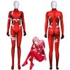 Stunning Anime Darling In The Franxx Zero Two 02 Cosplay Sexy Bodysuit For Women