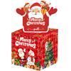 Money Santa Claus Container With Red Paper Material For Christmas Decor Festive