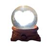 Wood LED USB Home Decoration Crystal Ball Base Crystal Ball Holder Crystal Sphere Base