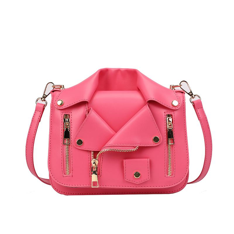 

Leather Jacket Cosplay Shoulder Bag Luxury Designer Women s Bags PU Attractive Punk Style Crossbody Bags for Girls