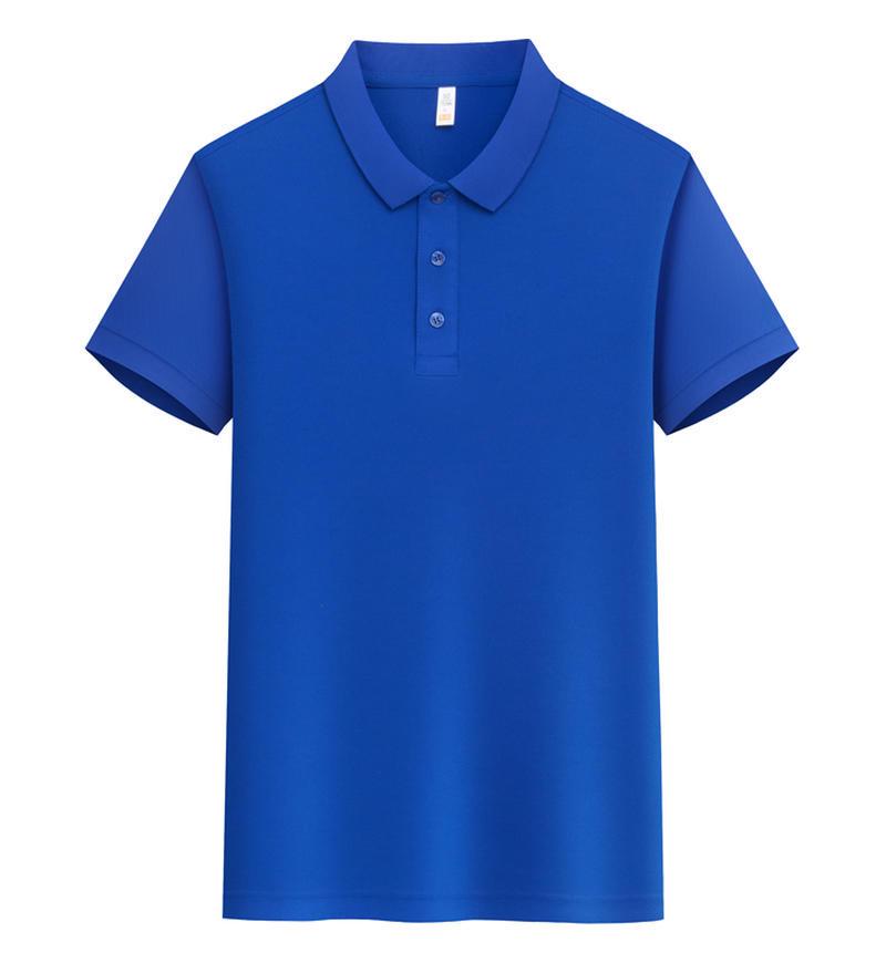 Herren Kurzarm Bambuskohle Poloshirt mit Ice Silk Technologie.