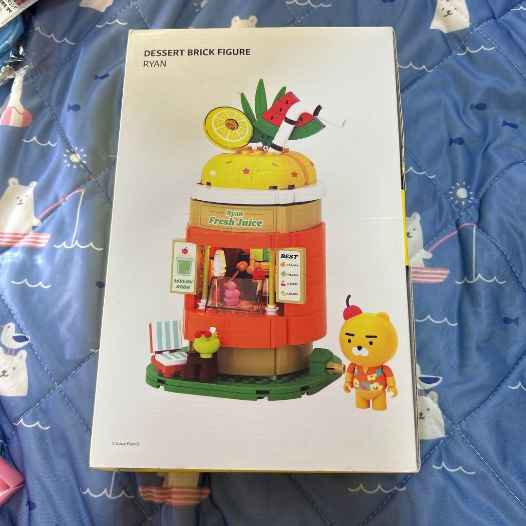 

[USED] Korea Exclusive Kakao Friends Dessert Block Figure Ryan