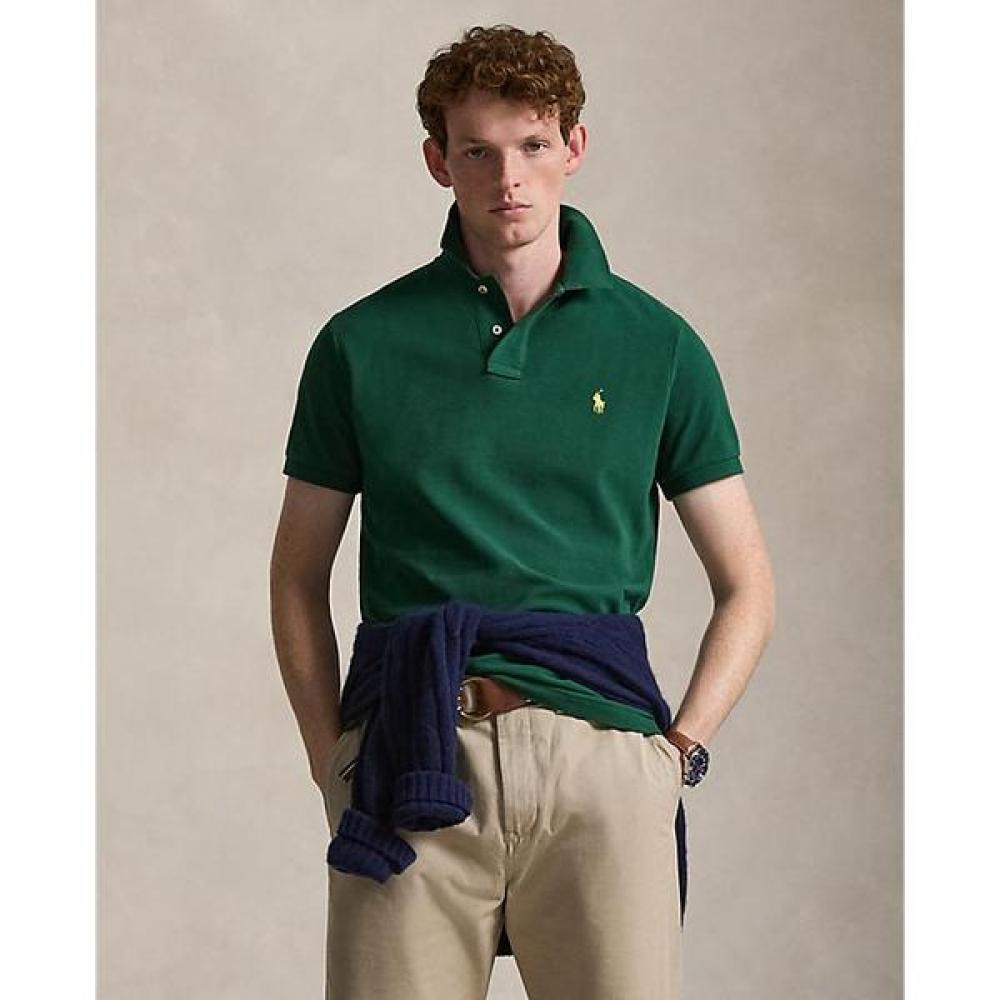 Polo Ralph Lauren Men S cuStom Slim Fit meSh Polo Shirt  Mnpokni1n823781300 XS