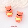 Cute Cartoon Duck Bear DIY Resin Ornaments: Phone Case, Hair Accessories, Stickers - Small Size