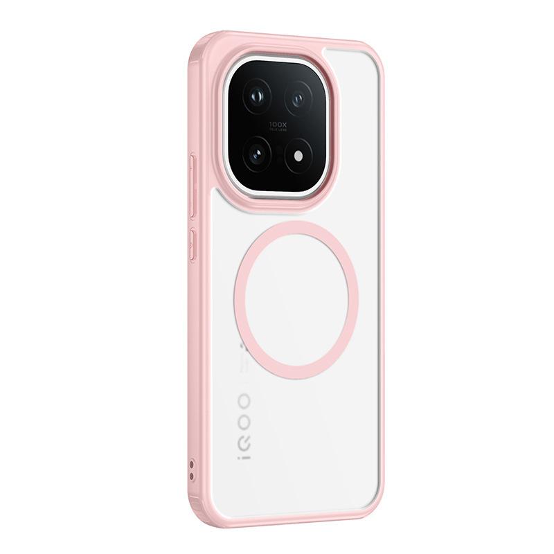 Applicable to vivoIQOO15 magnetic mobile phone case skin matte x300 high transparency heat dissipation armor iqoo13 protective cover