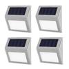 1-4pcs LEDs Solar Light Motion Sensor Outdoor Garden Light Decoration Fence Stair Pathway Yard Security Solar LED Lamp Lighting