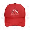 Lotus blossom and breathe graphic design Baseball Cap Anime Graphic Hats Adult Unisex Women Sports Outdoor