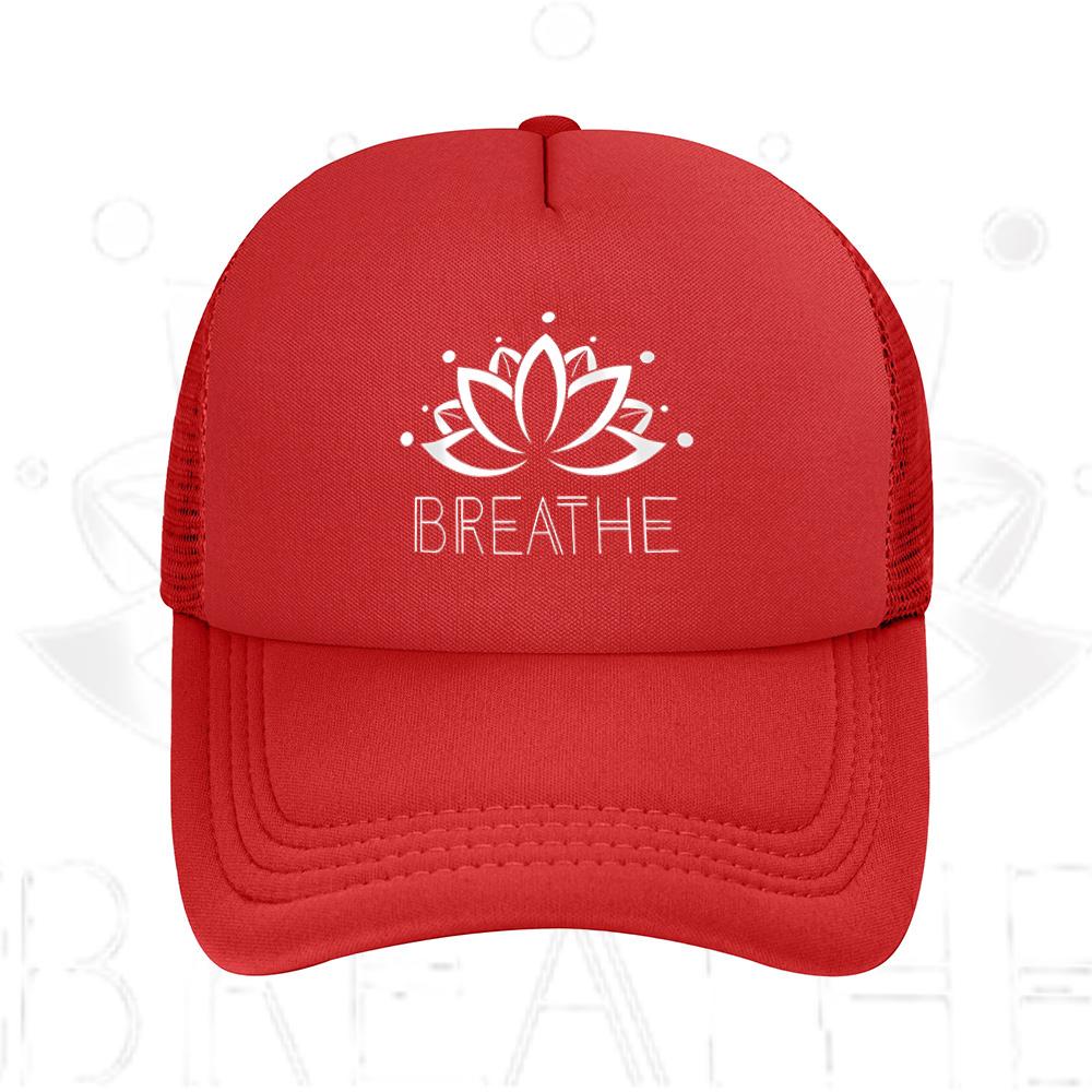 Lotus blossom and breathe graphic design Baseball Cap Anime Graphic Hats Adult Unisex Women Sports Outdoor