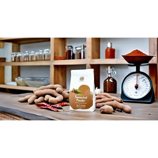 Saipro's EATERY HARVEST Tamarind Powder, 800 Gm(200g*4 Packs) Dry (imli Powder) Seedless Emli Free Flowing Powder Ready 100% Clean Fresh All Natural