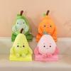 2-in-1 Cute Fruit Animal Plush Cushion Blanket Toy