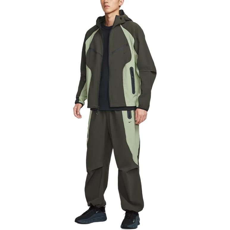 Nike Dri-FIT woven color-block windrunner jacket IH8462-355-