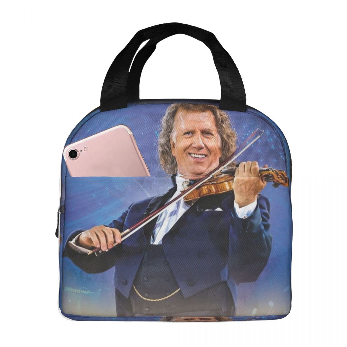 Andre Rieu Best Of Andre Rieu Insulated Lunch Bag for Women Children Portable Food Boxes Thermal Lunch Box Tote One Size