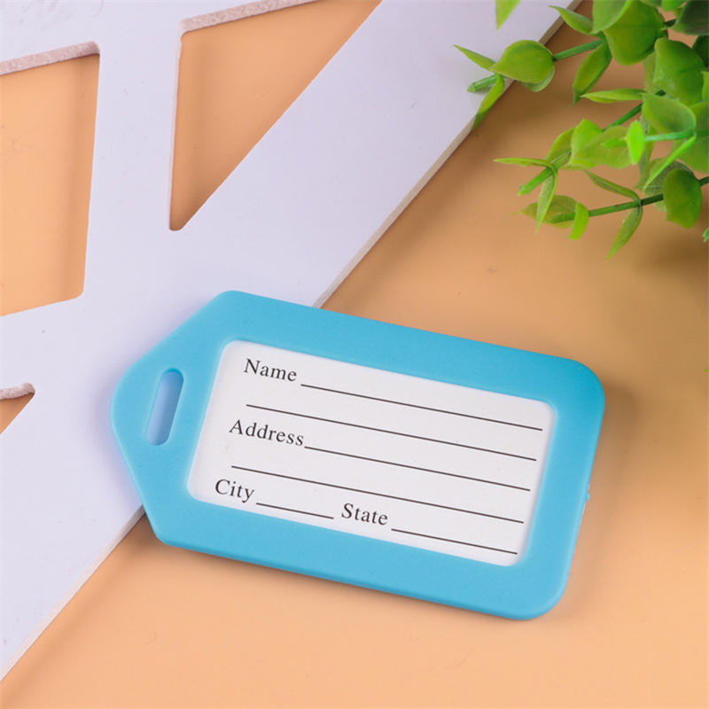 Luggage Tags for Suitcases Privacy Protection Suitcase Bag Tag Name Address ID Label Travel Accessories Essentials