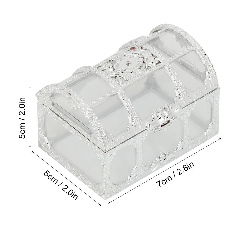12pcs Hollow   Box Chocolates Container Ornamnet Gift Jar Decoration for Wedding Party