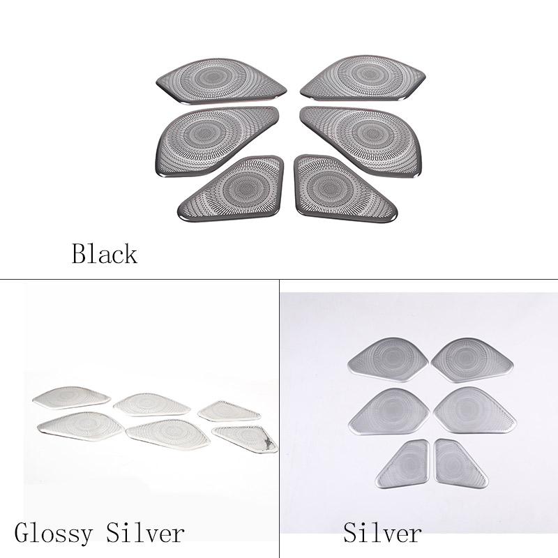 For Land Rover Range Rover Vogue L460 2025 Stainless Steel Car Door Speaker Network Cover Decoration Stickers Car Accessories