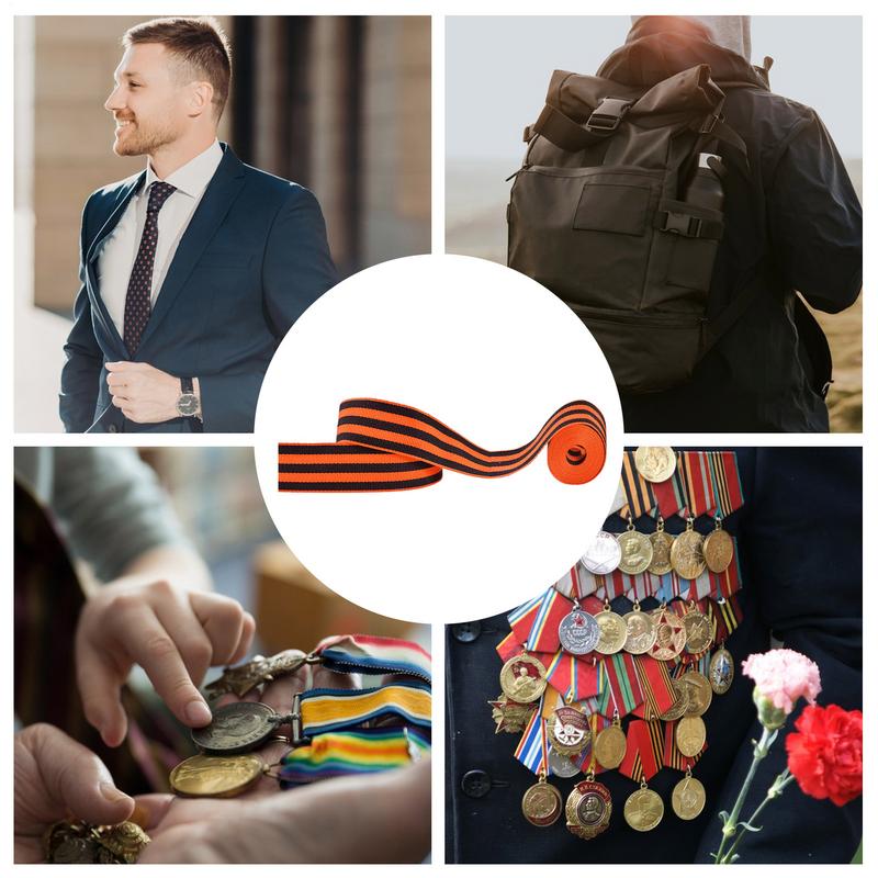 1 Meters Soviet Union Russia Soviet George Ribbon Ribbon Of St George Russian Badges MedalPins Badges