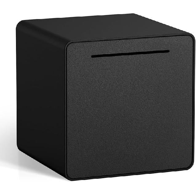 6" Piggy Bank for Adults for 2025 Savings, Must Break to Open Adult Piggy Bank for Cash, Interactive DIY Assembled Unopenable Money Savings Box