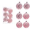 Pink Xmas Tree Hanging Ornaments Pinecone Merry Christmas Decor  Party Favors