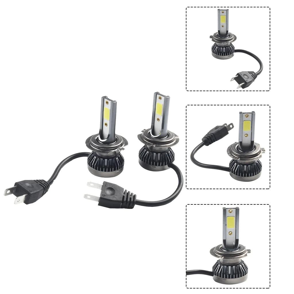 2Pcs H7 LED Canbus Led Cars Headlights Bulbs Fog Lights 110W DC 9V-32V Auto Lamps Hi/Low Kit Beam 6000K Car Auto Accessories