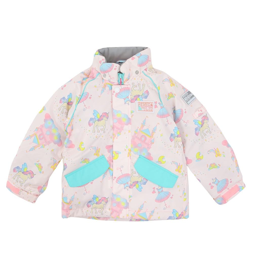 ONYONE RES56004 Pink x Size 110 Kids' Snowsuit, MIT,