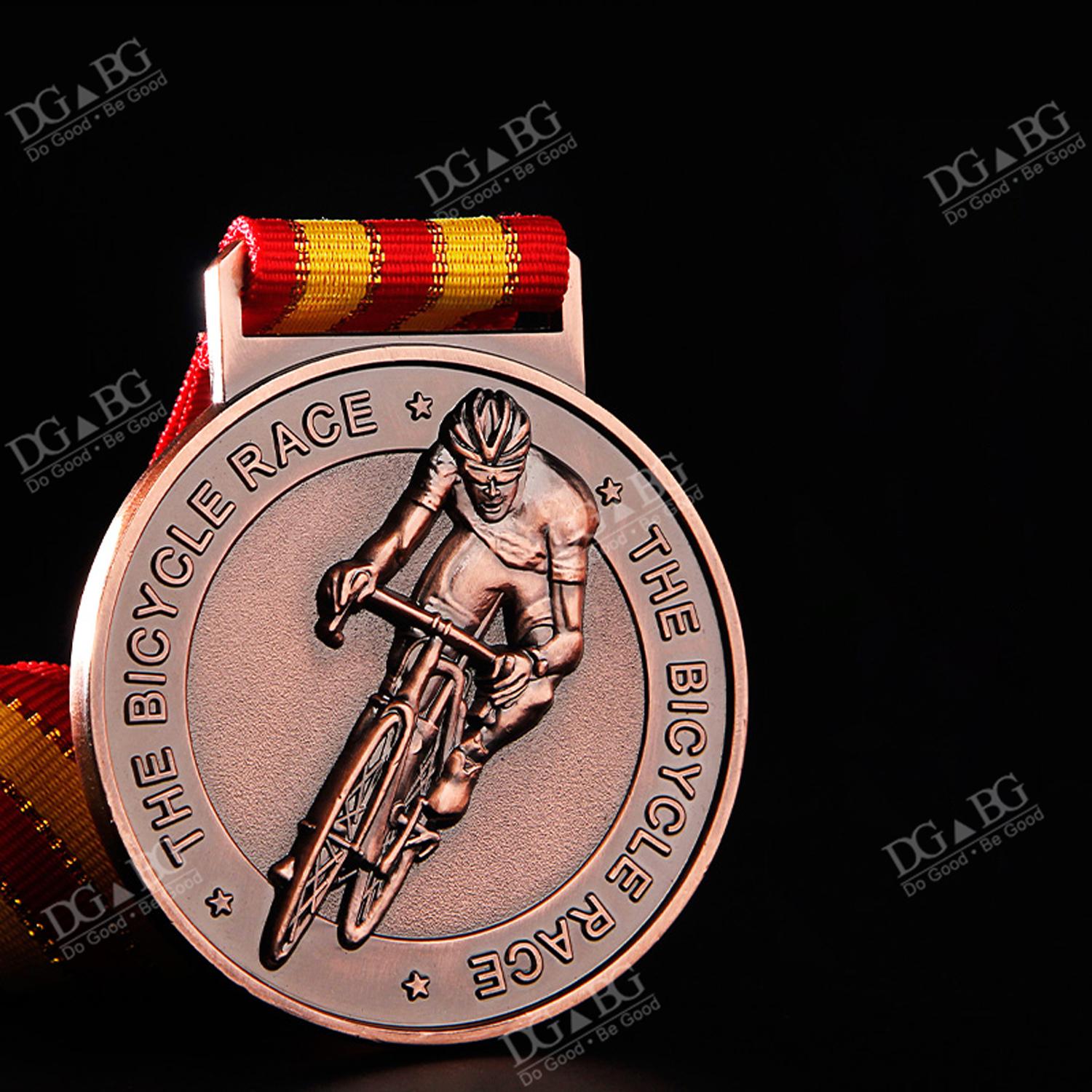 

Personalized Custom Engraved Medals & Trophies - Perfect Gifts for Bicycle Race Prizes, Outdoor Sports Events & Souvenirs Bulk Blank Medal