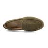LUXSOLE Men's Jute Espadrilles Slip On Loafers Cow Suede Leather Casual Shoes