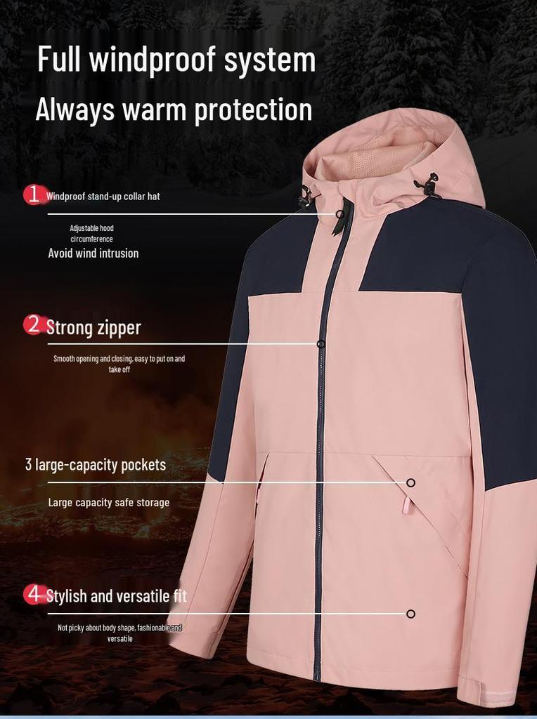 Unisex Thin Shell Windbreaker: Casual Outdoor Jacket for Hiking, Mountaineering, and Autumn Cycling.