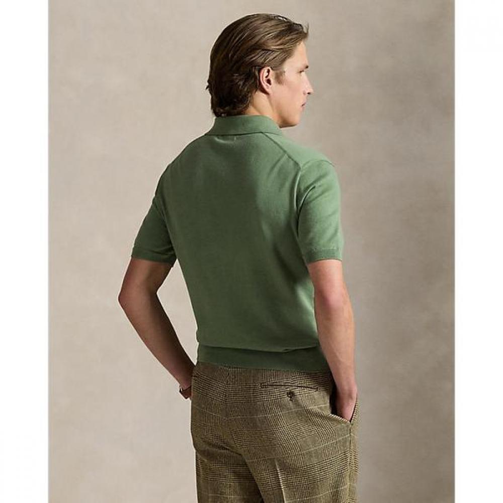 Polo Ralph Lauren Men Cotton Polo Collar Sweater  Mnposwe1n820085101 