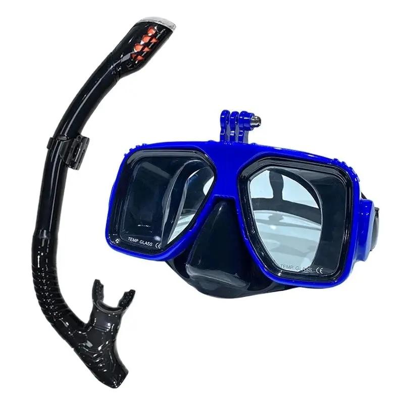 HB Diving Kit Diving mask for underwater action camera GoPro Professional swimming goggles Adult snorkeling hose