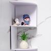 Multi-layer Wall-mounted Corner Storage Shelf 
