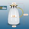 Glass Jug with Lid 2.2 L