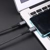 Data Cable 2-in-1 Fast Charging 5A PD 100W Type-C To Type-C Charging Cord for Laptop
