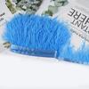 8-10Cm Ostrich Feather Wedding Dress Diy Performance Clothing Accessories Feather Tassel Including Webbing