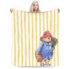 Großbritannien Paddington Super Warme Decke Braunbär Kinder Plüsch Überwurf Neuheit Outdoor Flanell Bettbezug Sofa Bettdecke