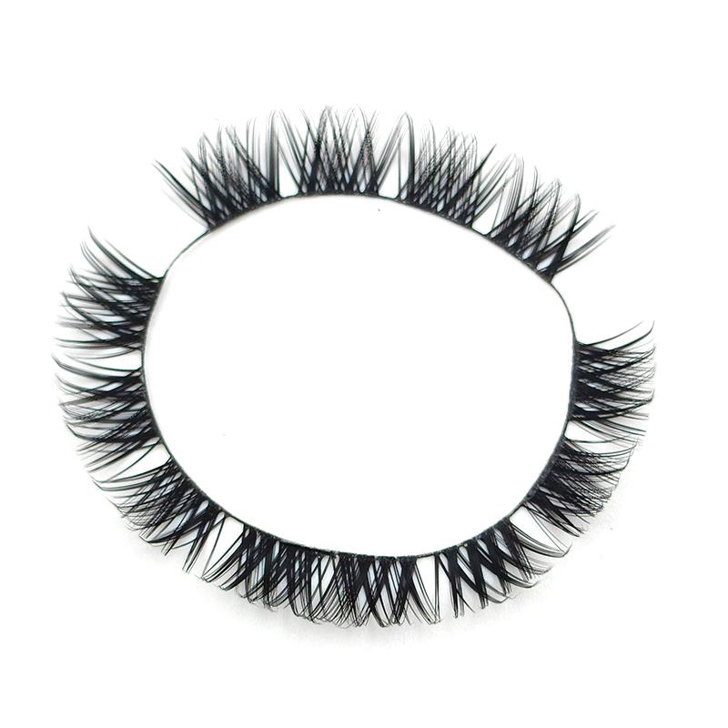 

Наращивание ресниц ручной работы, сегментированные накладные ресницы, эффектные пучки ресниц, мягкие ленты в полоску, ресницы, макияж, 3d ресницы C&0.07mm&16mm