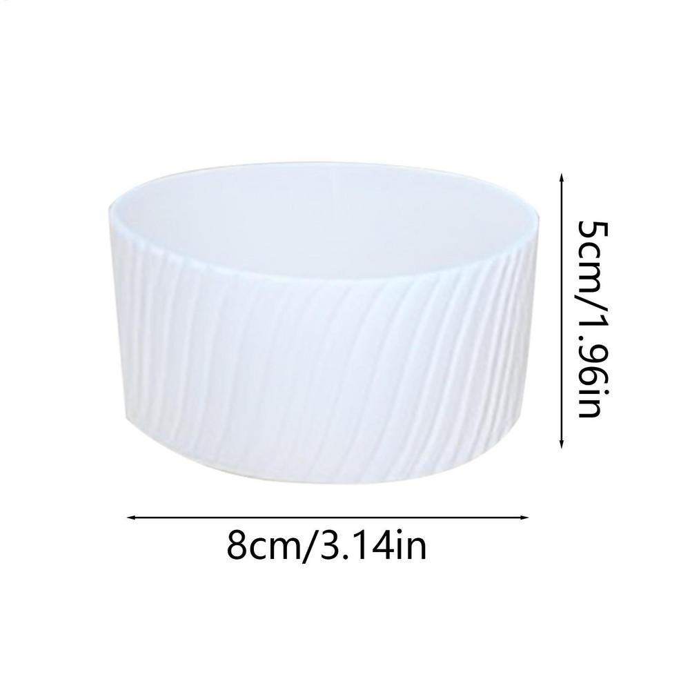 Silicone Sleeves For Bottles Reusable Coffee Sleeve Heat-resistant Hot Cup Sleeve Mug Protector Silicone Tumblers For Glass