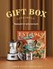 Bialetti Steam Age Moka Pot Gift Set: Single/Double Valve Hand-Pour Coffee Maker