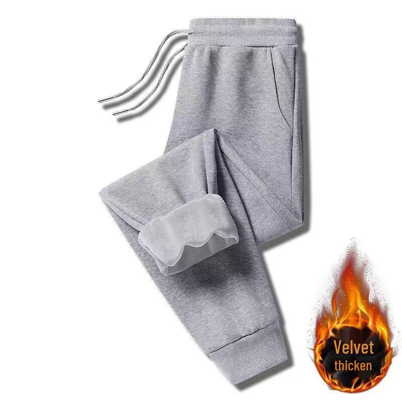

Чоловічі повсякденні вельветові спортивні штани в корейському стилі: Модні, Теплі Осінньо-Зимові Штани XL