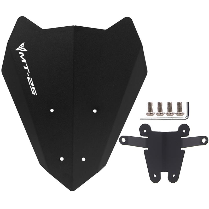For YAMAHA MT25 MT03 2022 Windshield Windscreen Pare-brise Smoke MT-25 MT-03 Motorcycle Accessories Wind